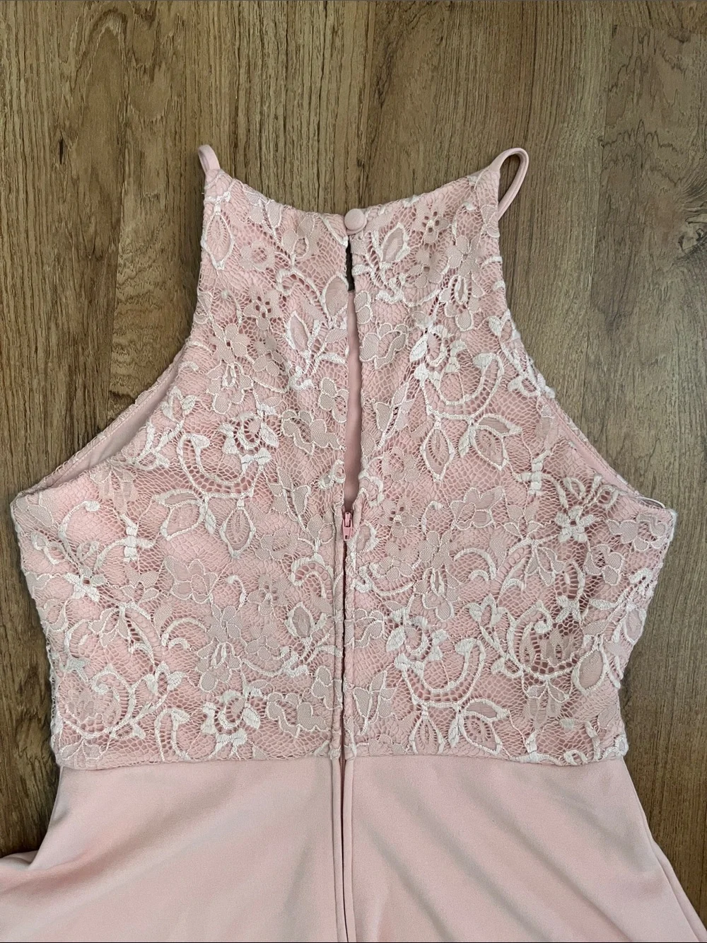 B. Smart Sleeveless Halter Mini Dress - Picture 6 of 6